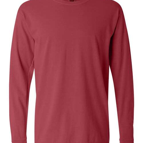 Comfort Colors Garment-Dyed Heavyweight Long Sleeve T-Shirt