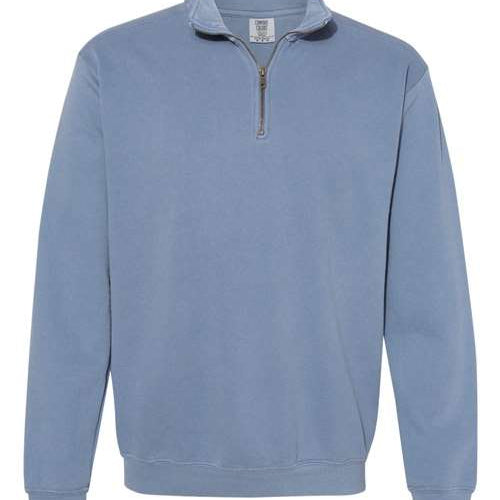 Comfort Colors Garment-Dyed Quarter Zip Sweatshirt