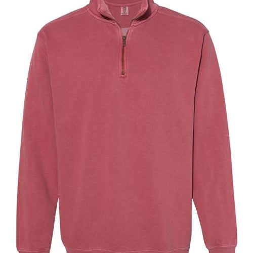 Comfort Colors Garment-Dyed Quarter Zip Sweatshirt