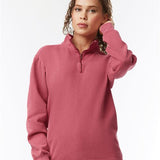 Comfort Colors Garment-Dyed Quarter Zip Sweatshirt