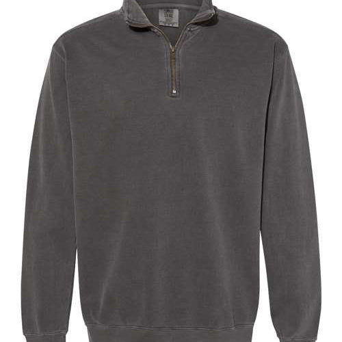 Comfort Colors Garment-Dyed Quarter Zip Sweatshirt