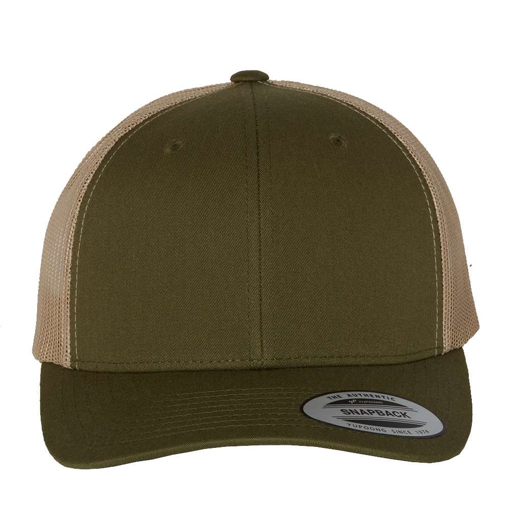 Bulk Custom Embroidered YP Classic Retro Trucker Cap