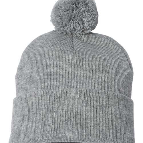 Sportsman 12" Pom-Pom Cuffed Beanie