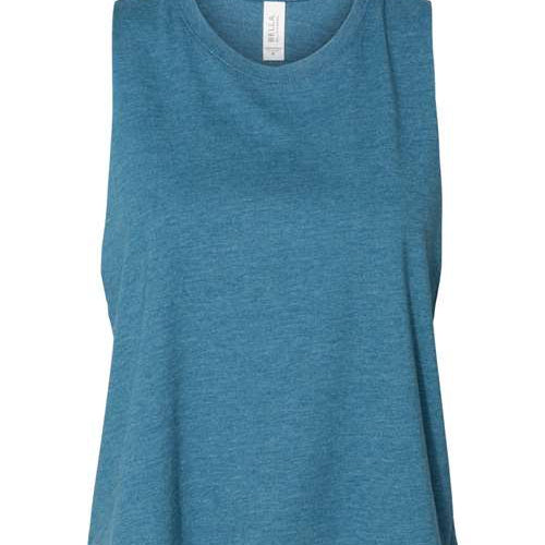 BELLA + CANVAS - Women's Racerback Crop Tank