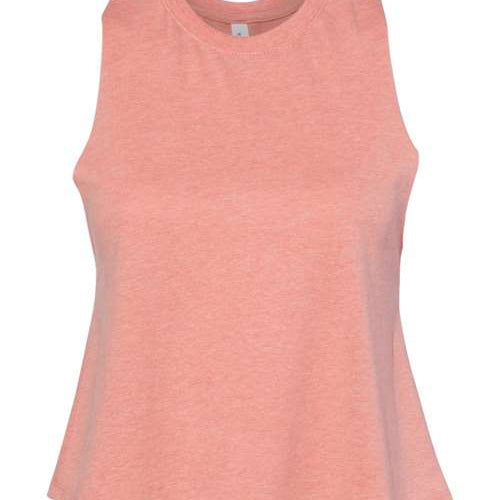 BELLA + CANVAS - Women's Racerback Crop Tank