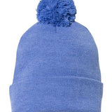 Sportsman 12" Pom-Pom Cuffed Beanie