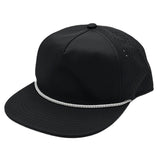 Nissi 5-Panel Droplets Mesh w/ String - Flat Bill