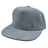 Nissi 5-Panel Flat Bill Corduroy Cap