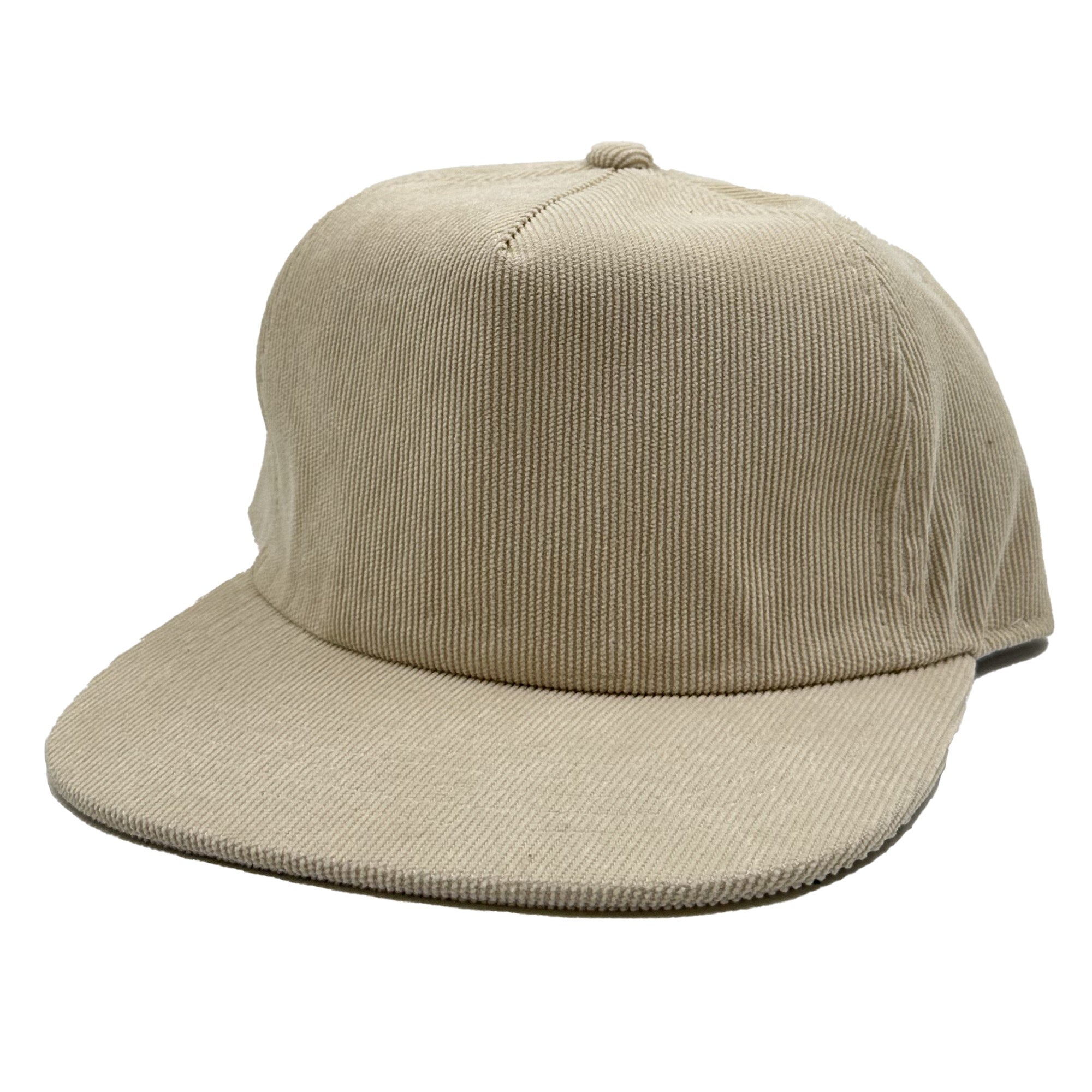 Nissi 5-Panel Flat Bill Corduroy Cap