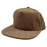 Nissi 5-Panel Flat Bill Corduroy Cap