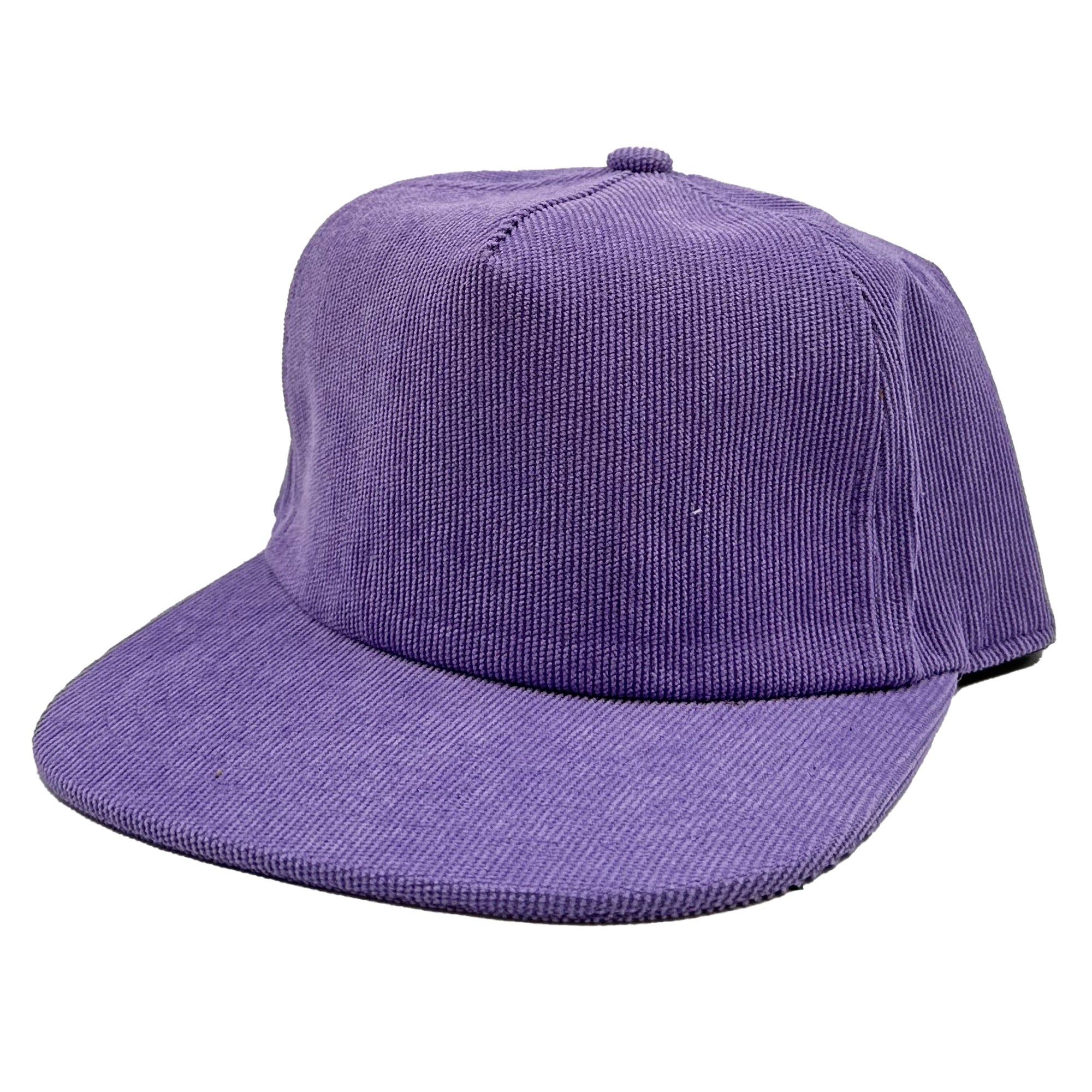 Nissi 5-Panel Flat Bill Corduroy Cap