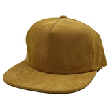 Nissi 5-Panel Flat Bill Corduroy Cap