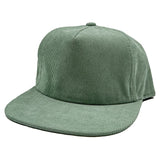 Nissi 5-Panel Flat Bill Corduroy Cap