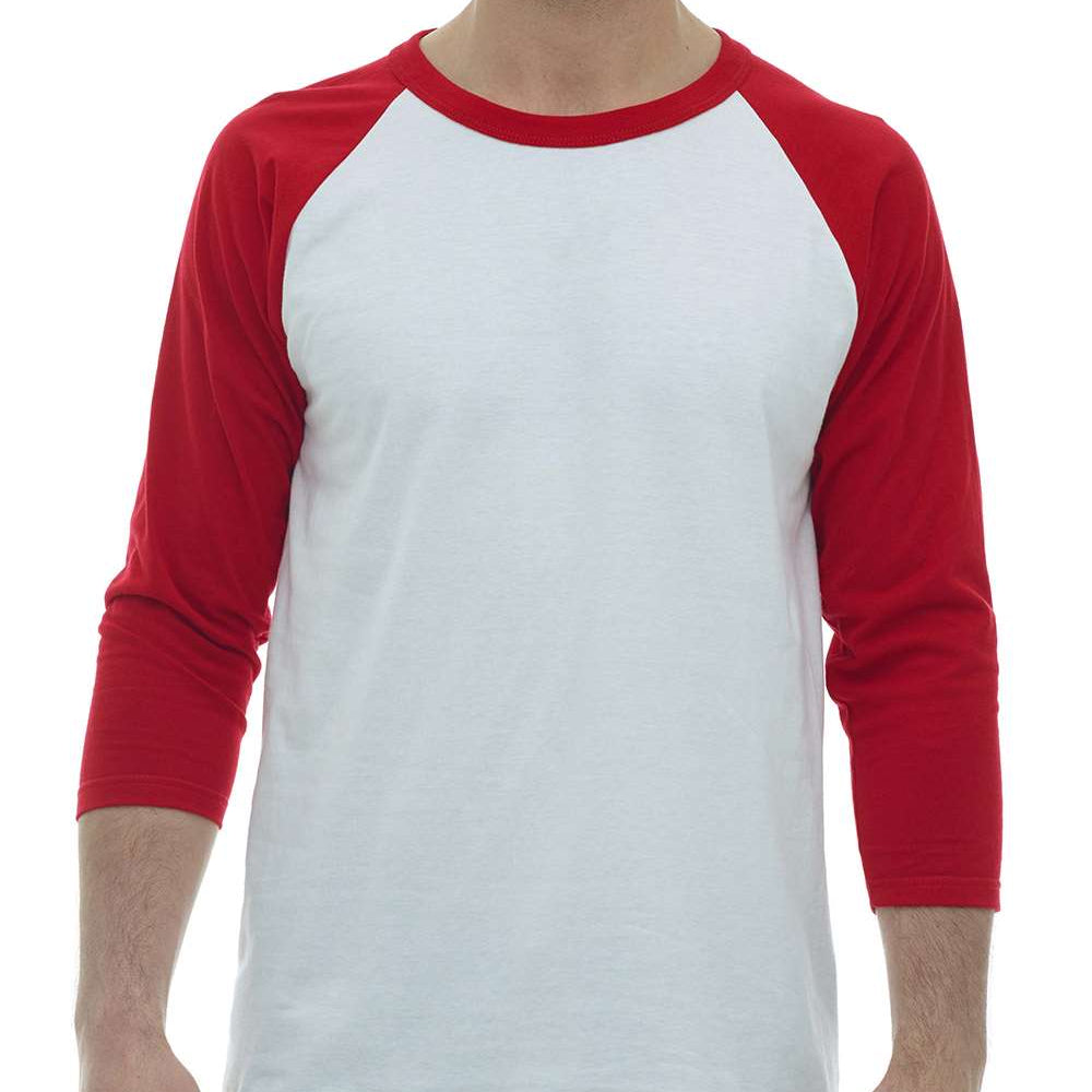 M&O Raglan Three-Quarter Sleeve Baseball T-Shirt
